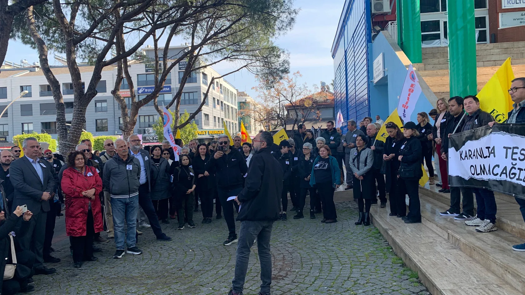 Fethiye'de öğretmen cinayetine ortak tepki: 'Artık yeter!'