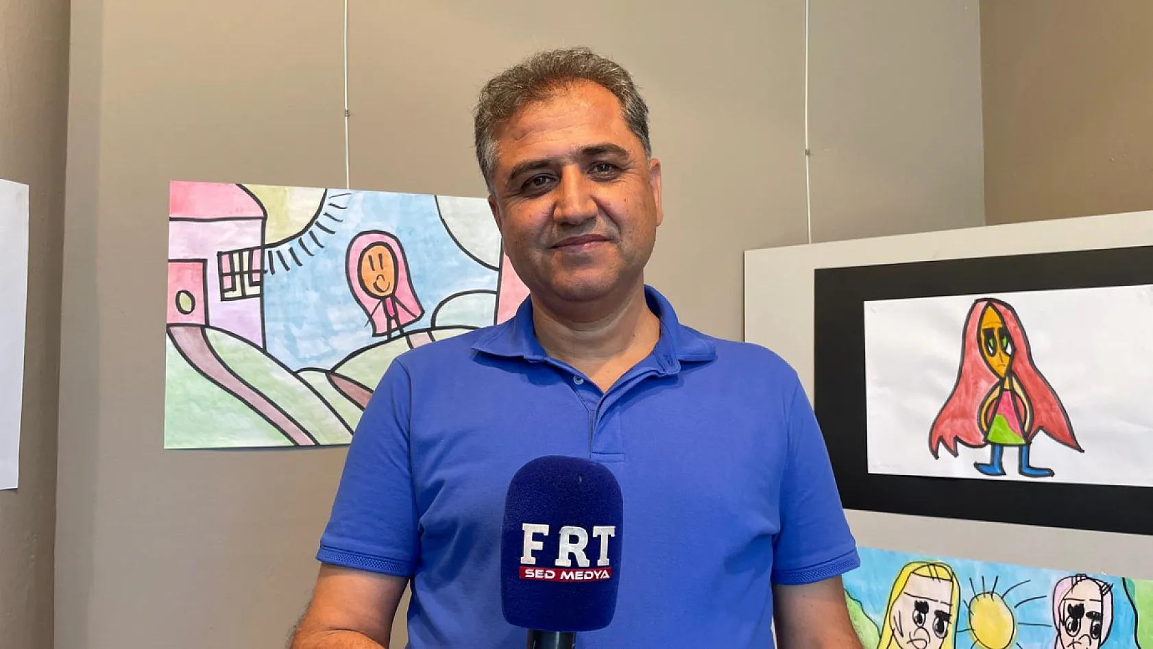Fethiye'de Otizmli Feyza'nın Renkli Dünyası Sergiye Dönüştü: 'Resimlerle Kendini Anlatıyor'