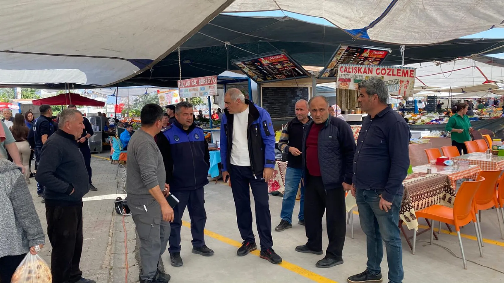 Fethiye'de Pazar Pazarı'nda Esnafın Sorunları Dinlendi