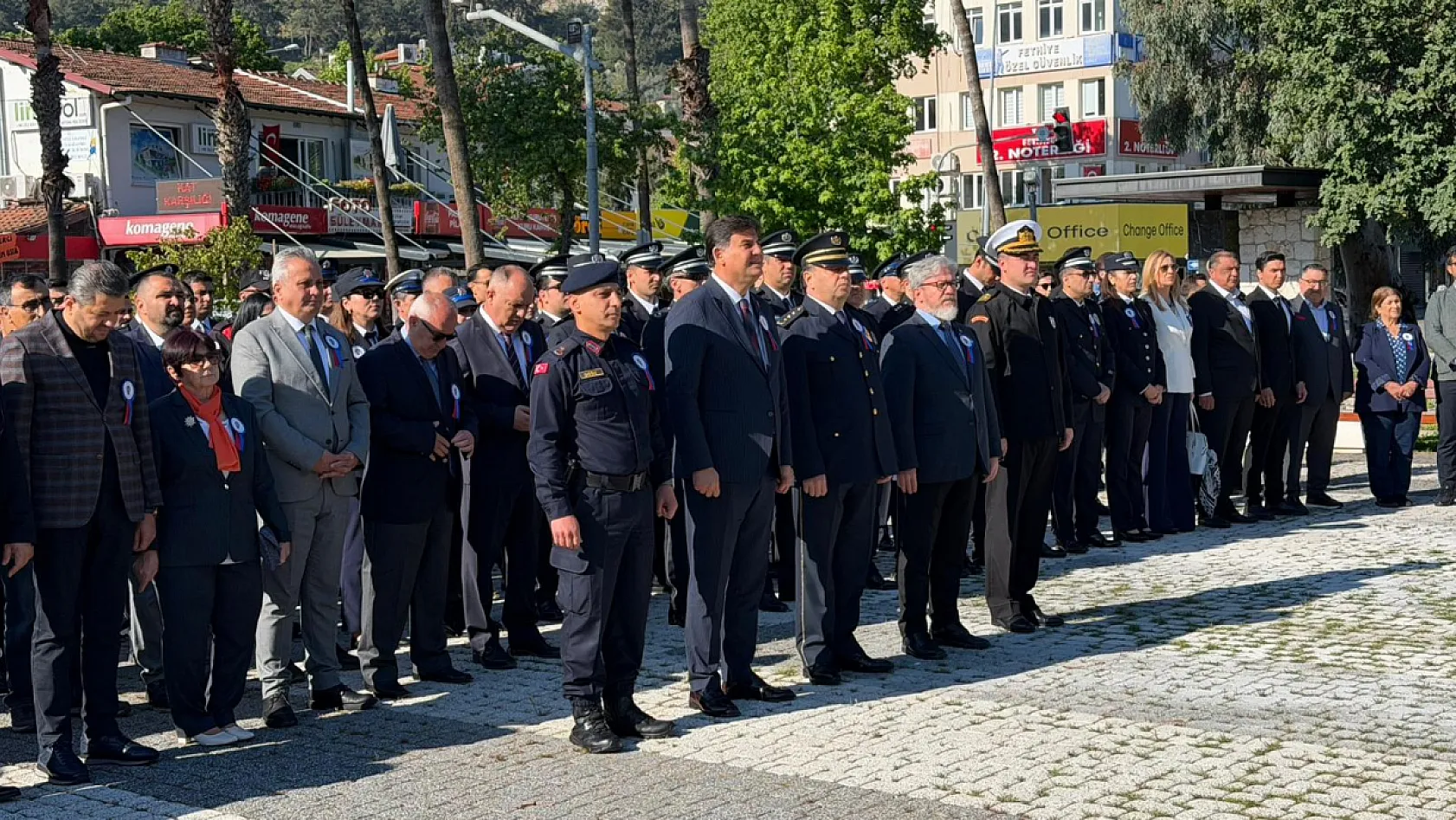 181 yıllık gurur: Fethiye'de Polis Teşkilatı için çelenk sunma töreni