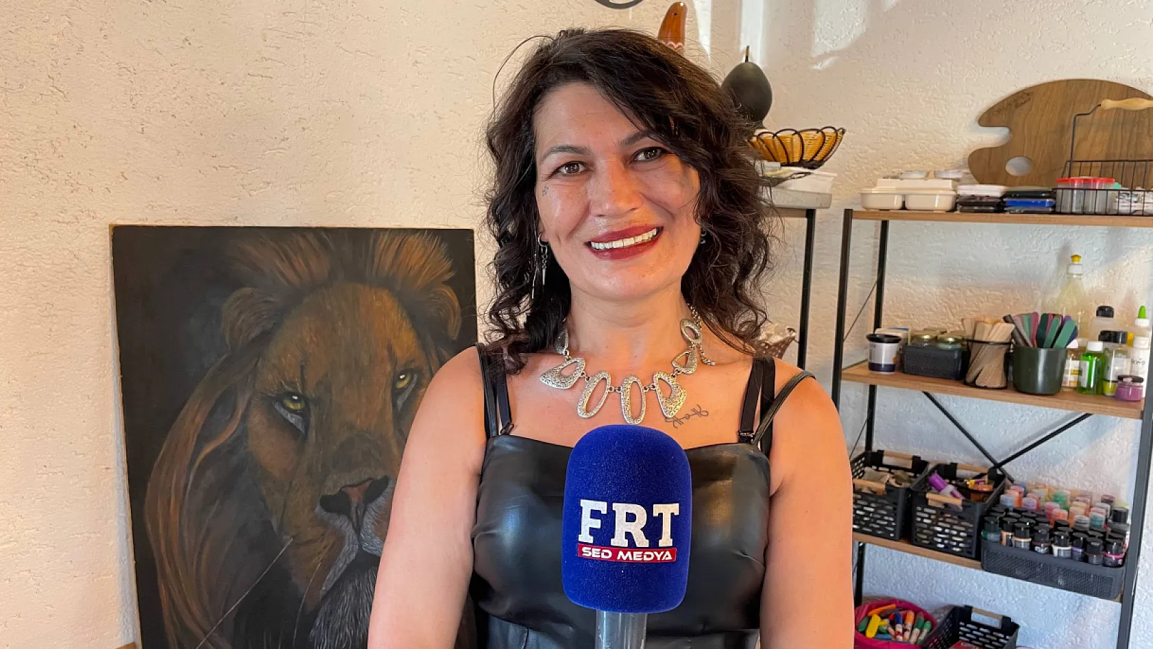 Fethiye'de 'Rengahenk Sanat Atölyesi' açıldı