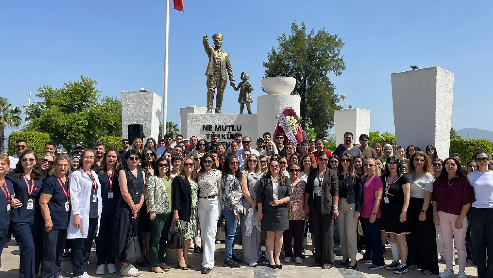 Fethiye'de sağlık kahramanları için anlamlı gün: Hemşirelik Haftası başladı