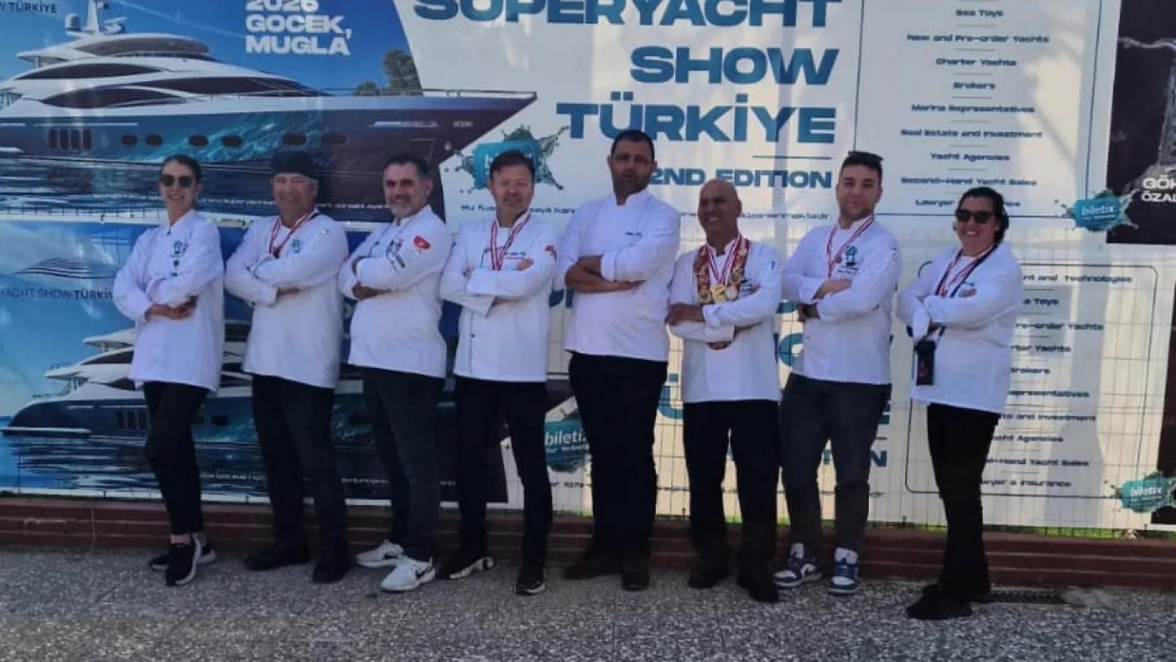 Fethiye'de Şef Mavi Profesyonel Aşçılar Derneği, deniz mutfağını tanıttı