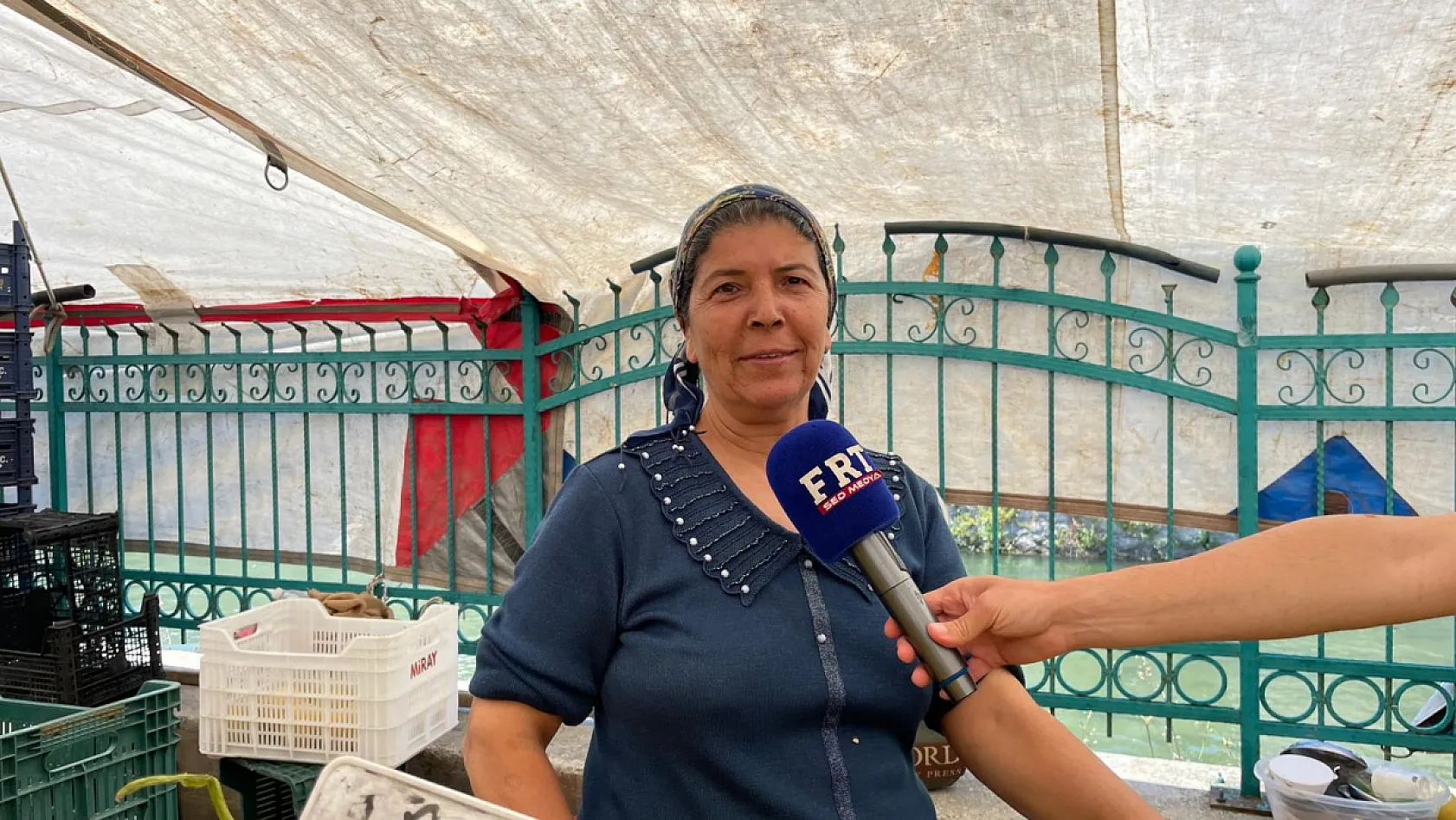 Fethiye'de sezonun ilk kavunları tezgahlarda yerini aldı