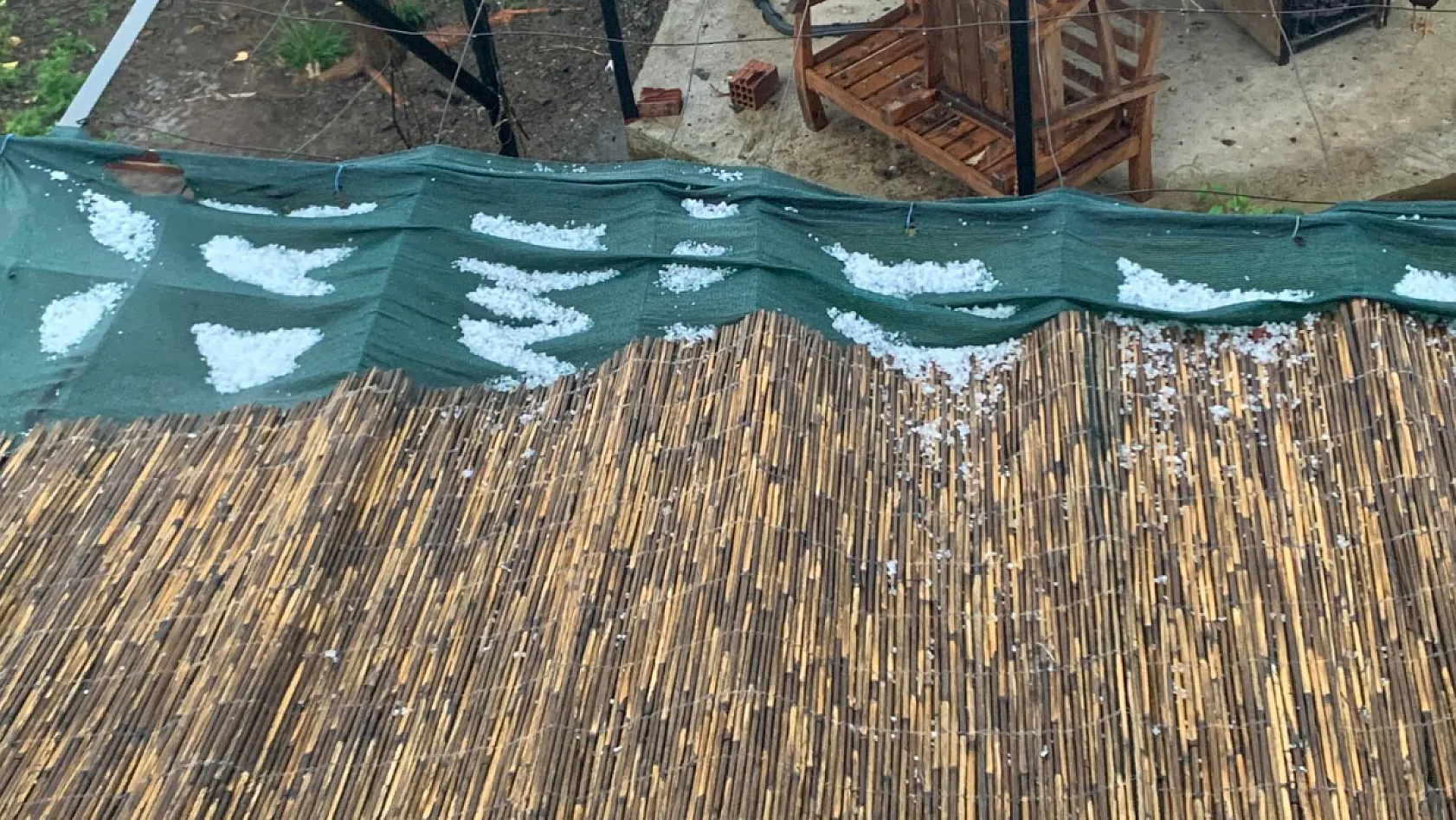 Fethiye'de şiddetli yağış etkisini artırdı: Yer yer dolu sürprizi