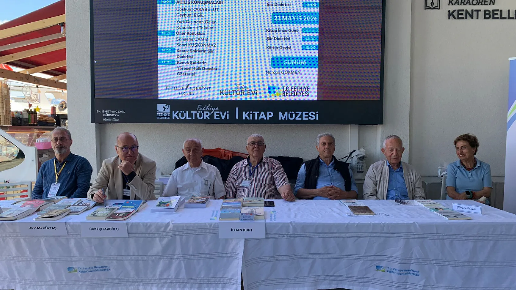 Fethiye'de şiir, söyleşi ve imza günleriyle 'Akdeniz Sanat Günleri' başladı