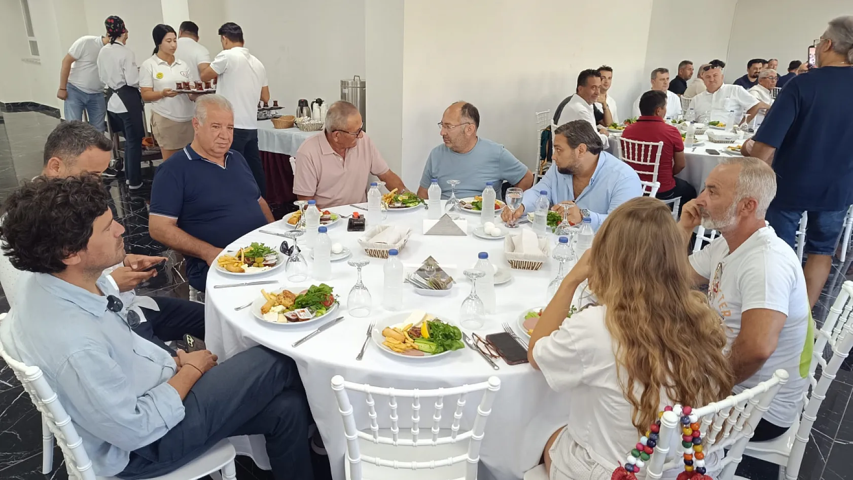 Fethiye'de spor camiası birlik kahvaltısında buluştu