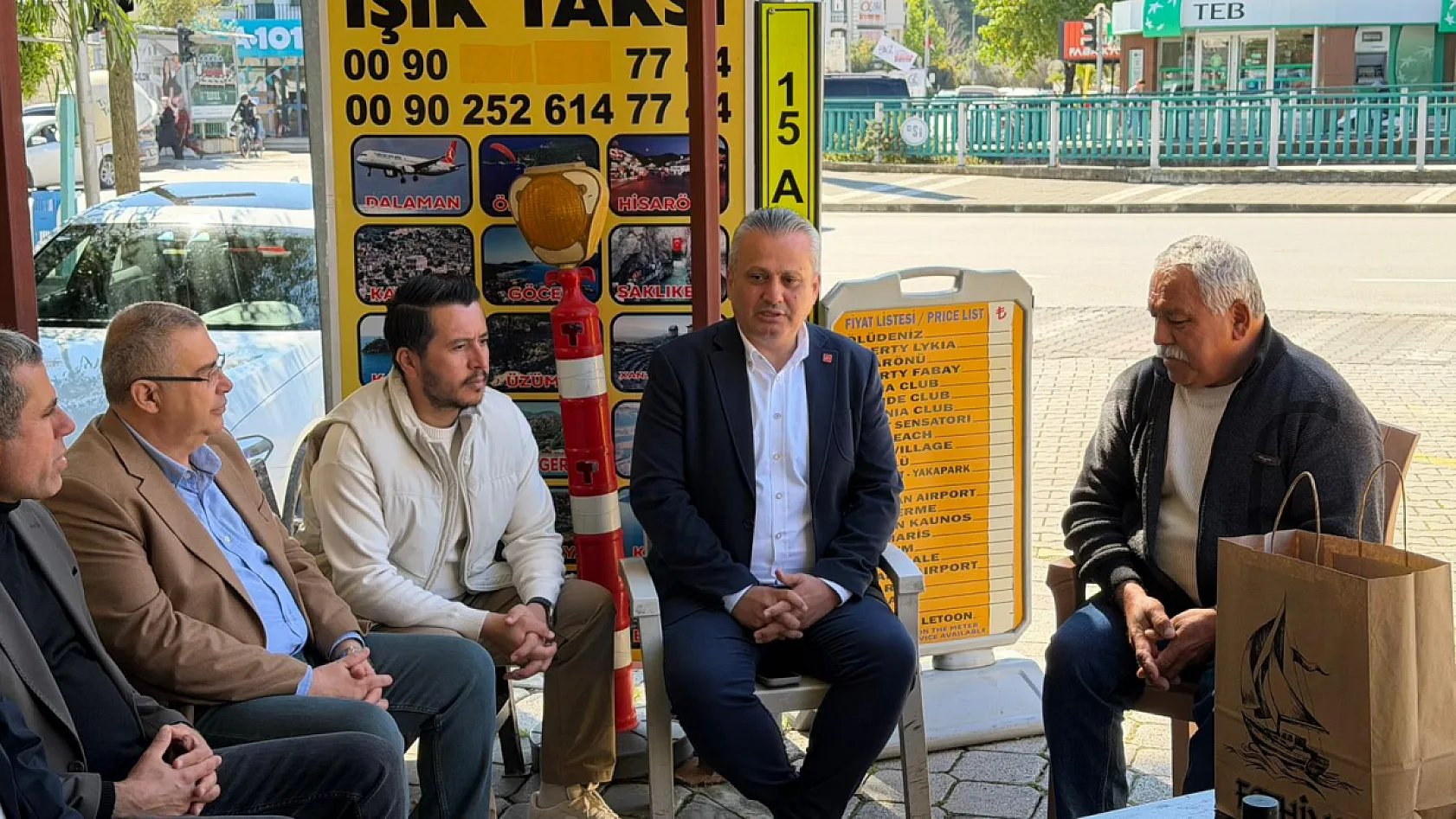 Fethiye'de taksicilerin talepleri CHP'nin gündeminde