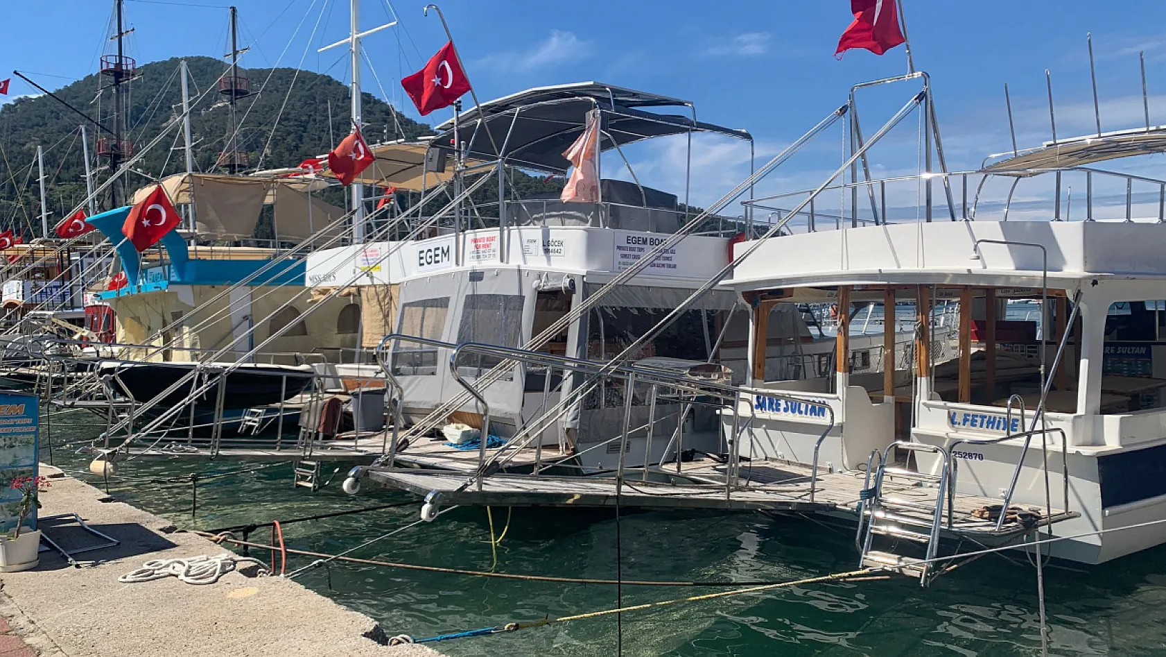 Fethiye'de tekneciler sezona belirsizlikle giriyor: 'Her yıl aynı sorunlar yaşanıyor'