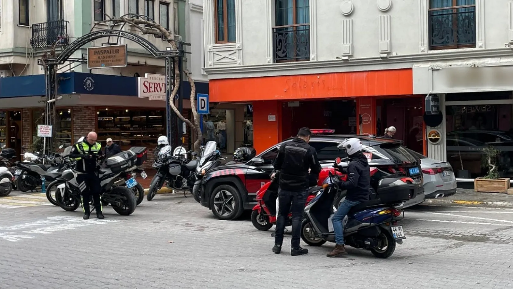 Fethiye'de trafik ekiplerinden motosiklet sürücülerine sıkı denetim