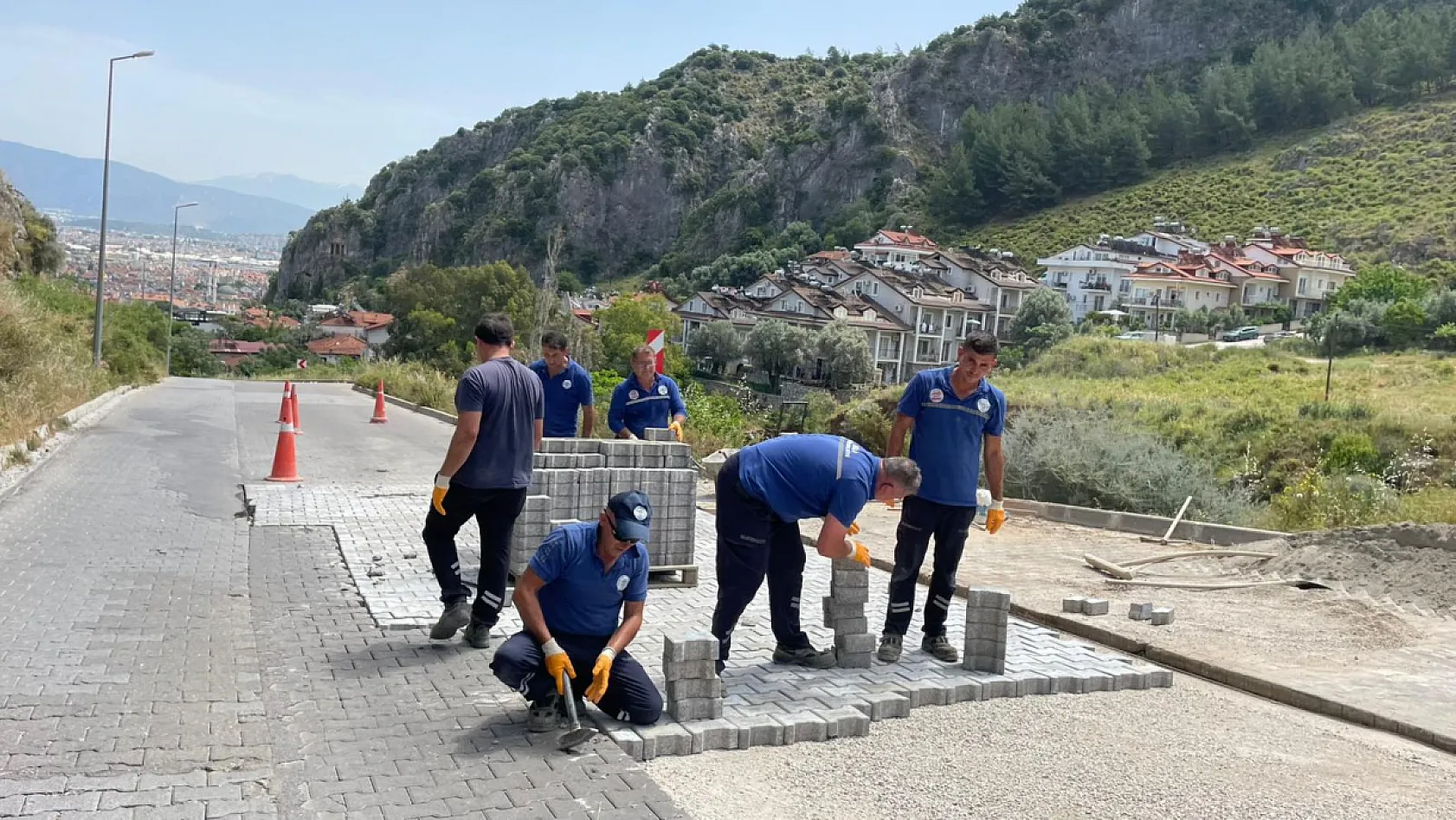 Fethiye'de turistik güzergah yenileniyor: Çalışmalar sürüyor