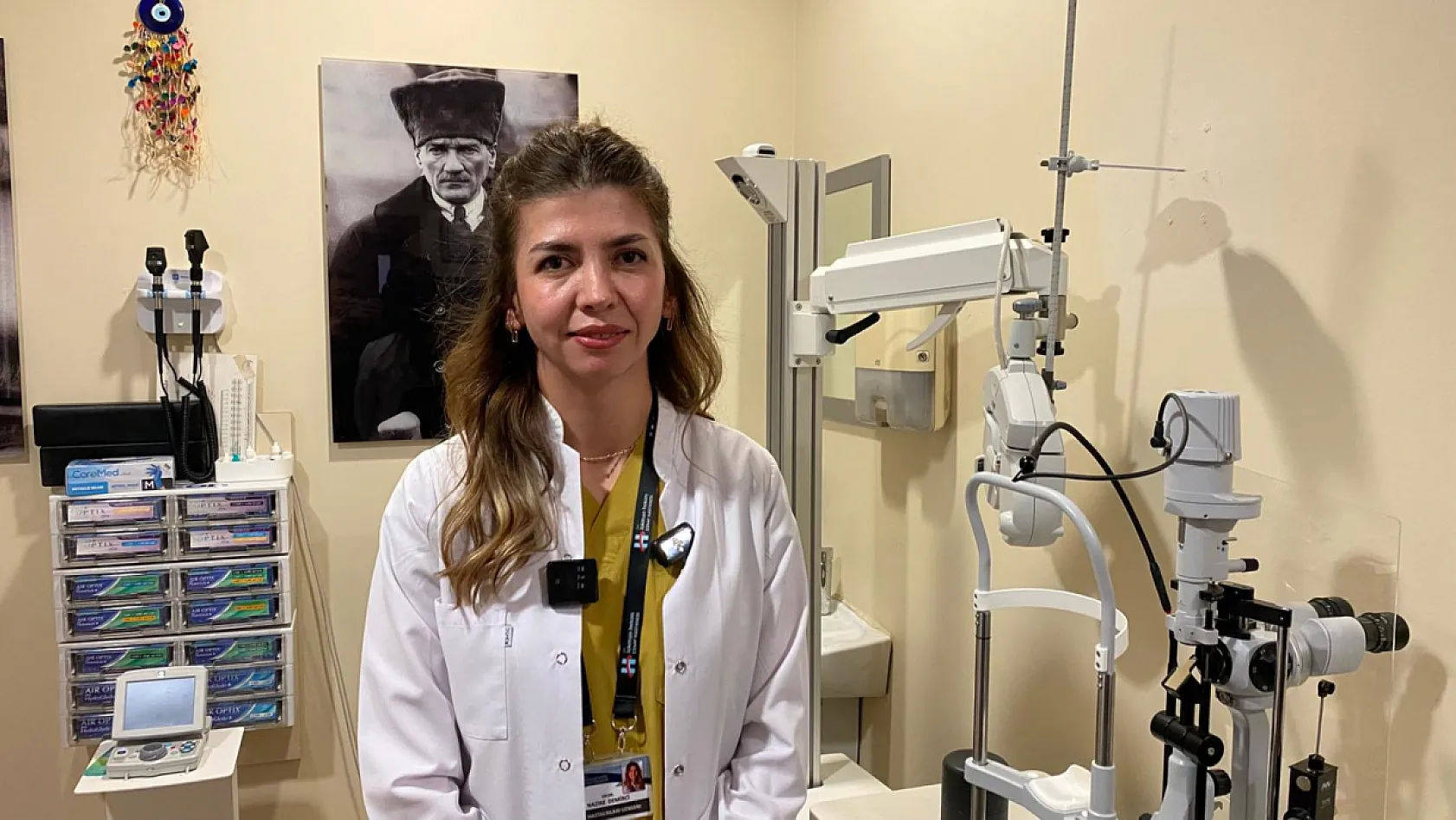 Fethiye'de Uzm. Dr. Nazire Demirci'den uyarı: Görme kaybının sessiz sebebi, 'Glokom'