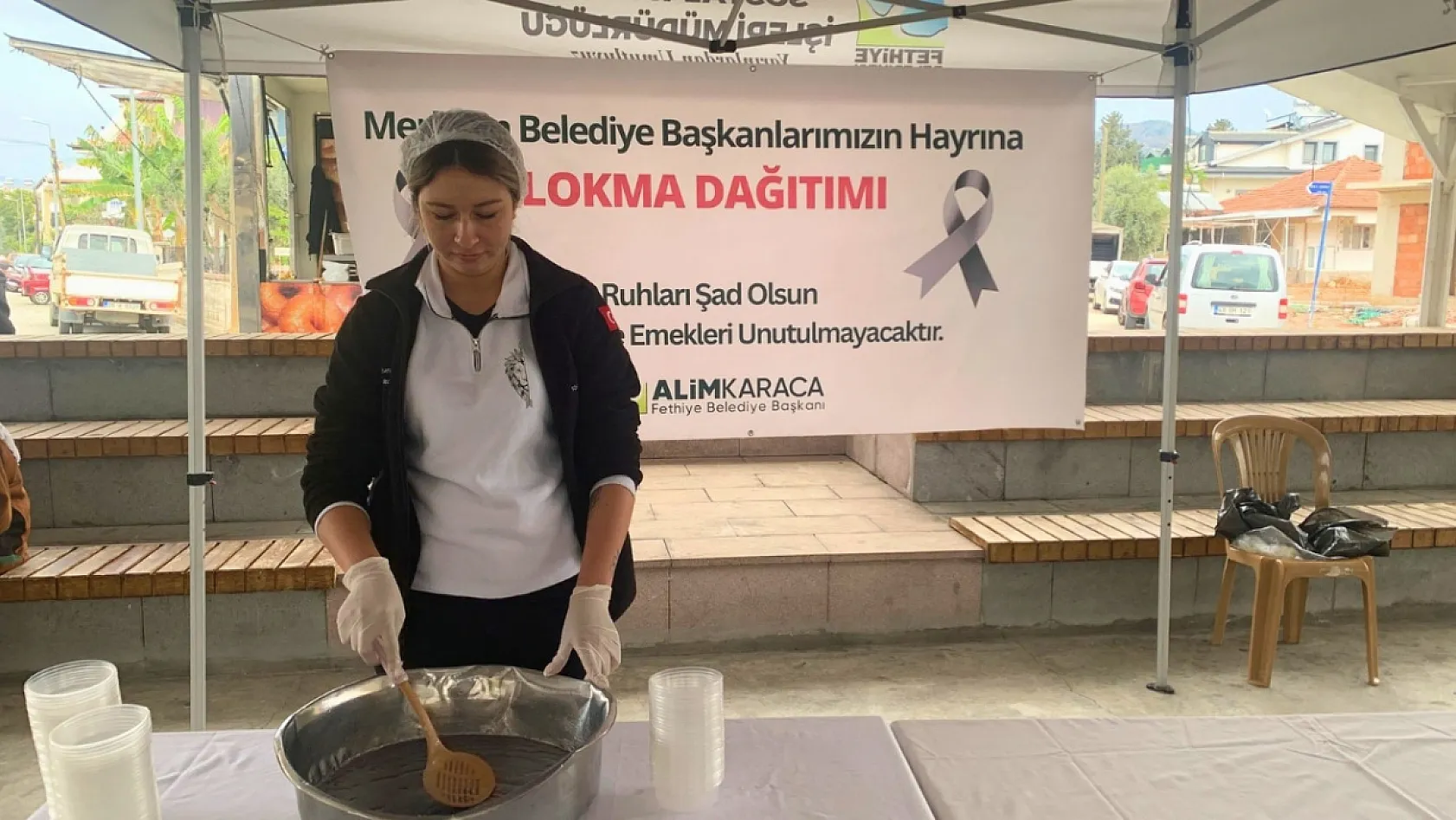 Fethiye'de vefa buluşması: Merhum belediye başkanları hayrına lokma ikramı