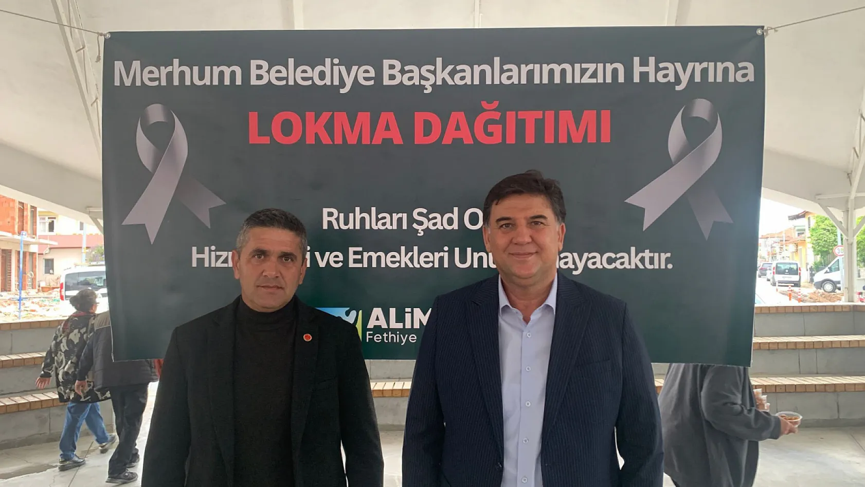 Fethiye'de vefa buluşması: Merhum belediye başkanları hayrına lokma ikramı