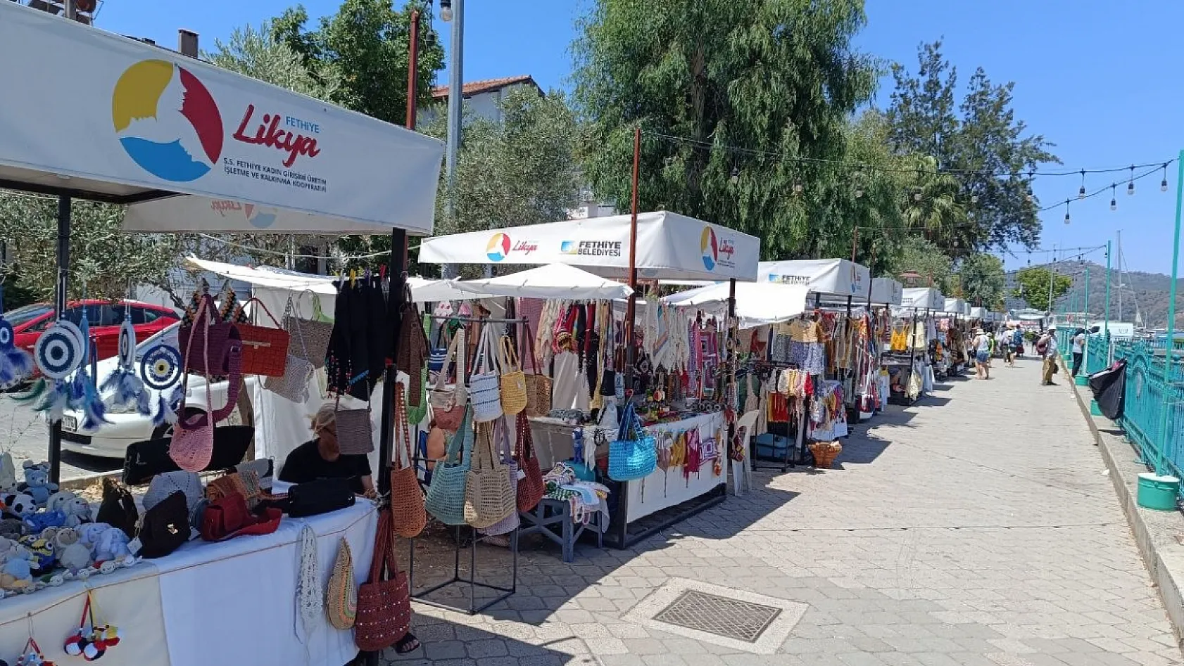 Fethiye'de Yaz Sezonu Hareketliliği Likya Kadın Kooperatifi'ne Yansıdı