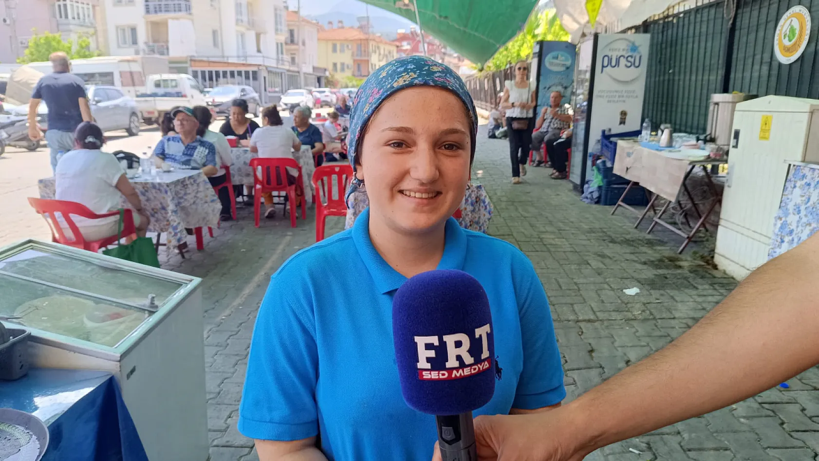 Fethiye'de yazın serinleten lezzeti: Kar şerbetine yoğun ilgi