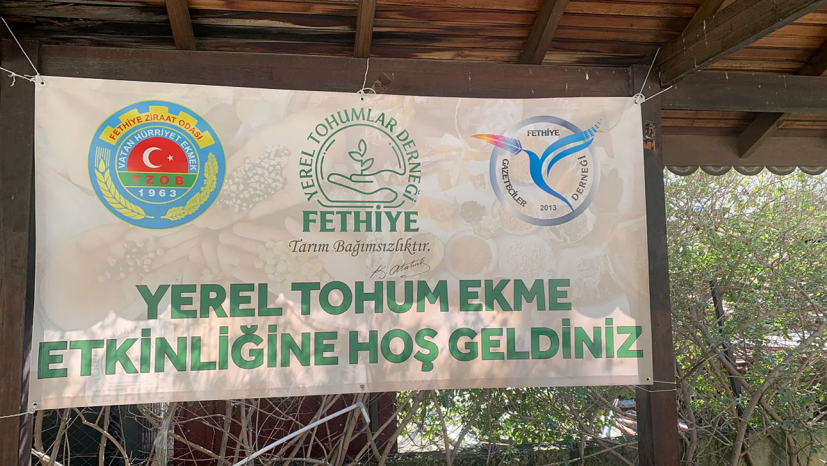 Fethiye'de yerel tohumlar toprakla buluştu