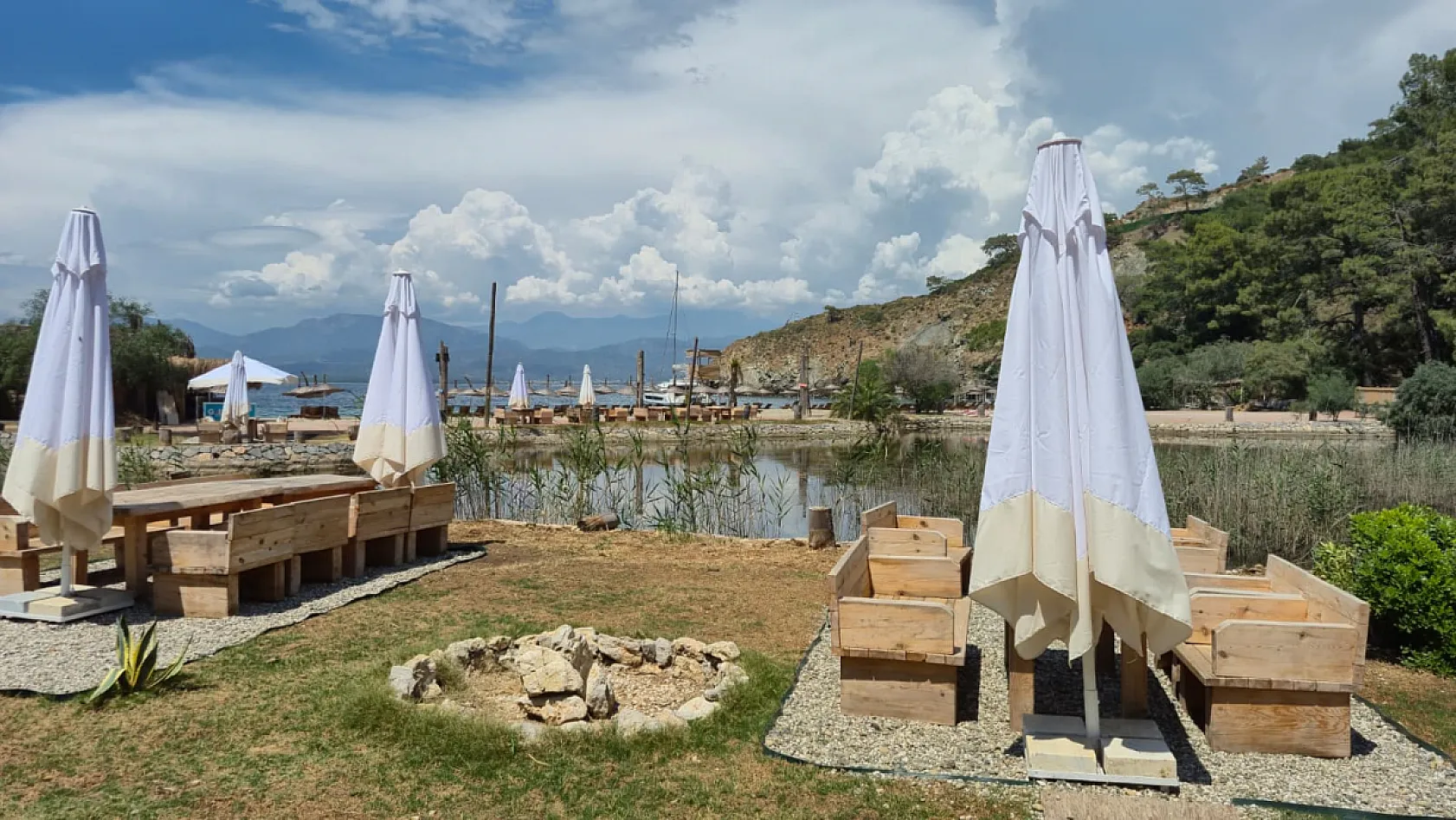 Fethiye'de Zehra Kuleli Beach'in yeni lezzet noktası 'Göl Restoran'
