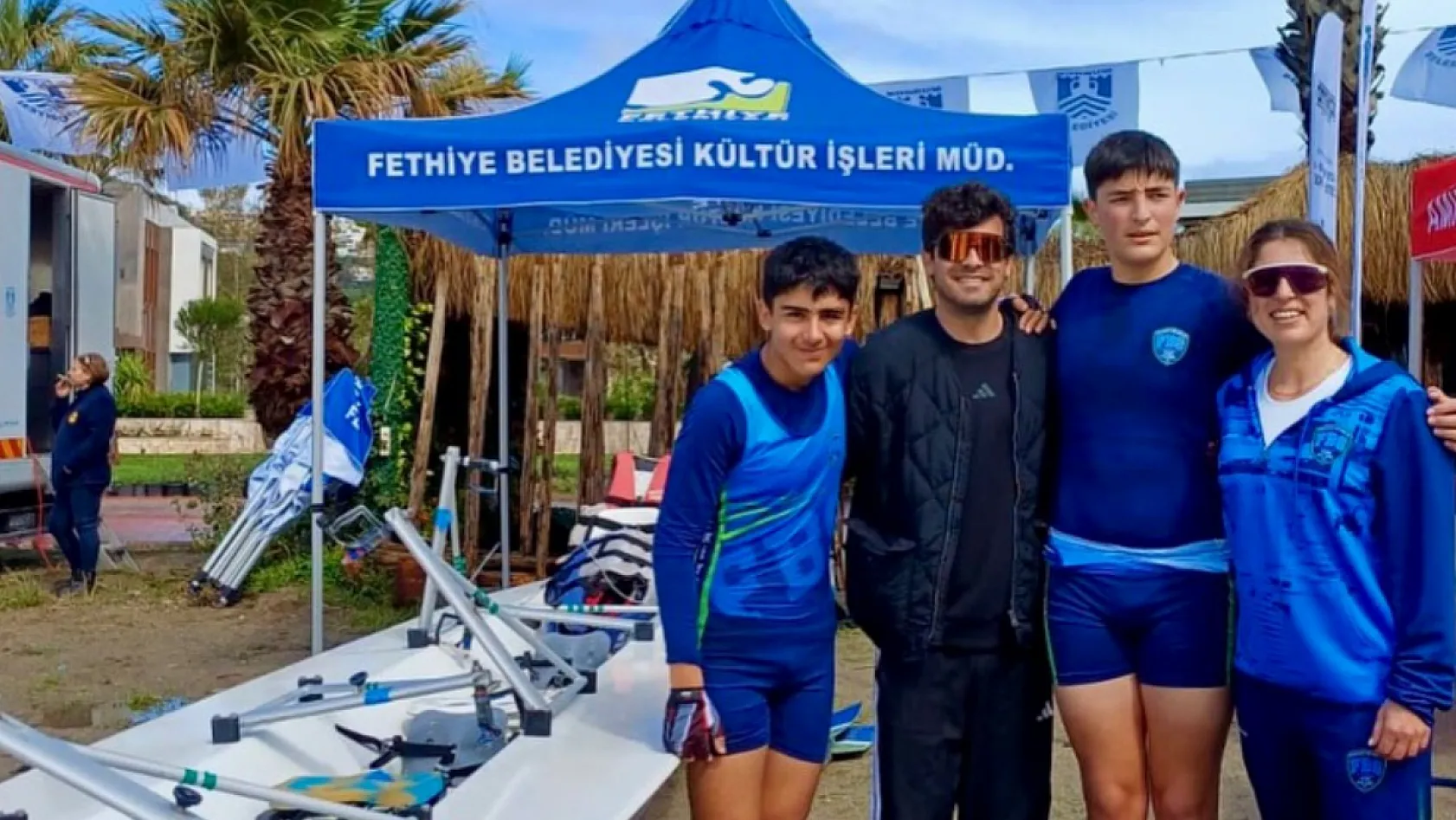 Fethiyeli kürekçilerden Ege Kupası'nda önemli başarı