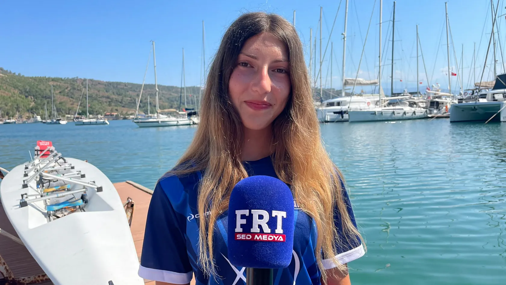 Fethiyeli Milli Kürekçi Hilal Turhan Avrupa ve Dünya Şampiyonası yolunda