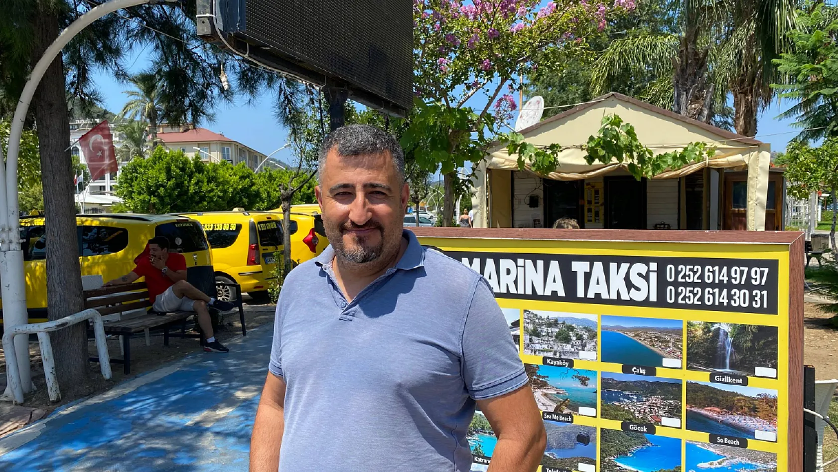 Fethiyeli taksiciden sezon değerlendirmesi: 'En büyük sorunumuz trafik'