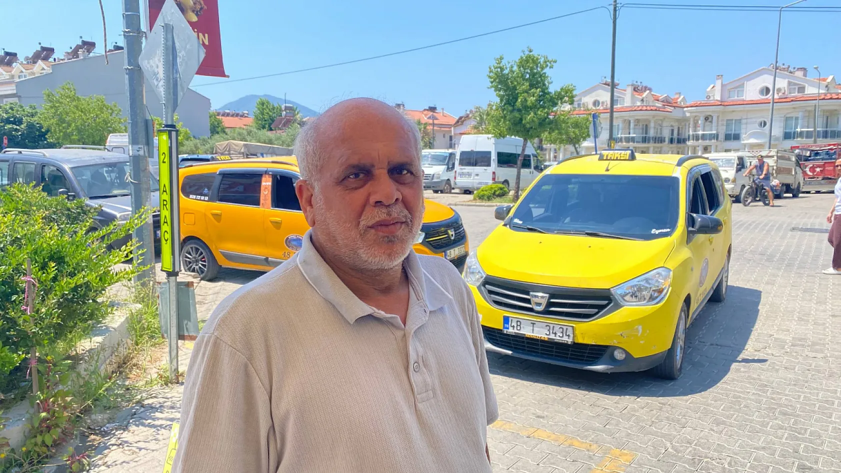 Fethiyeli taksiciden sezon değerlendirmesi: 'En zor turizm sezonlarından birini yaşıyoruz'