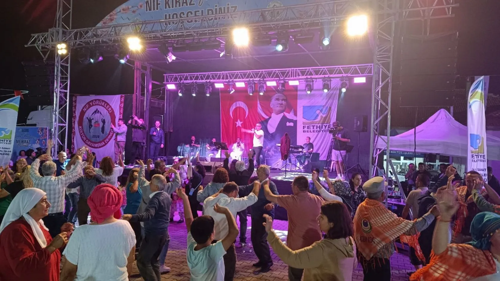 Fethiye'nin Nif Mahallesi'nde '26. Kiraz Festivali' coşkuyla tamamlandı