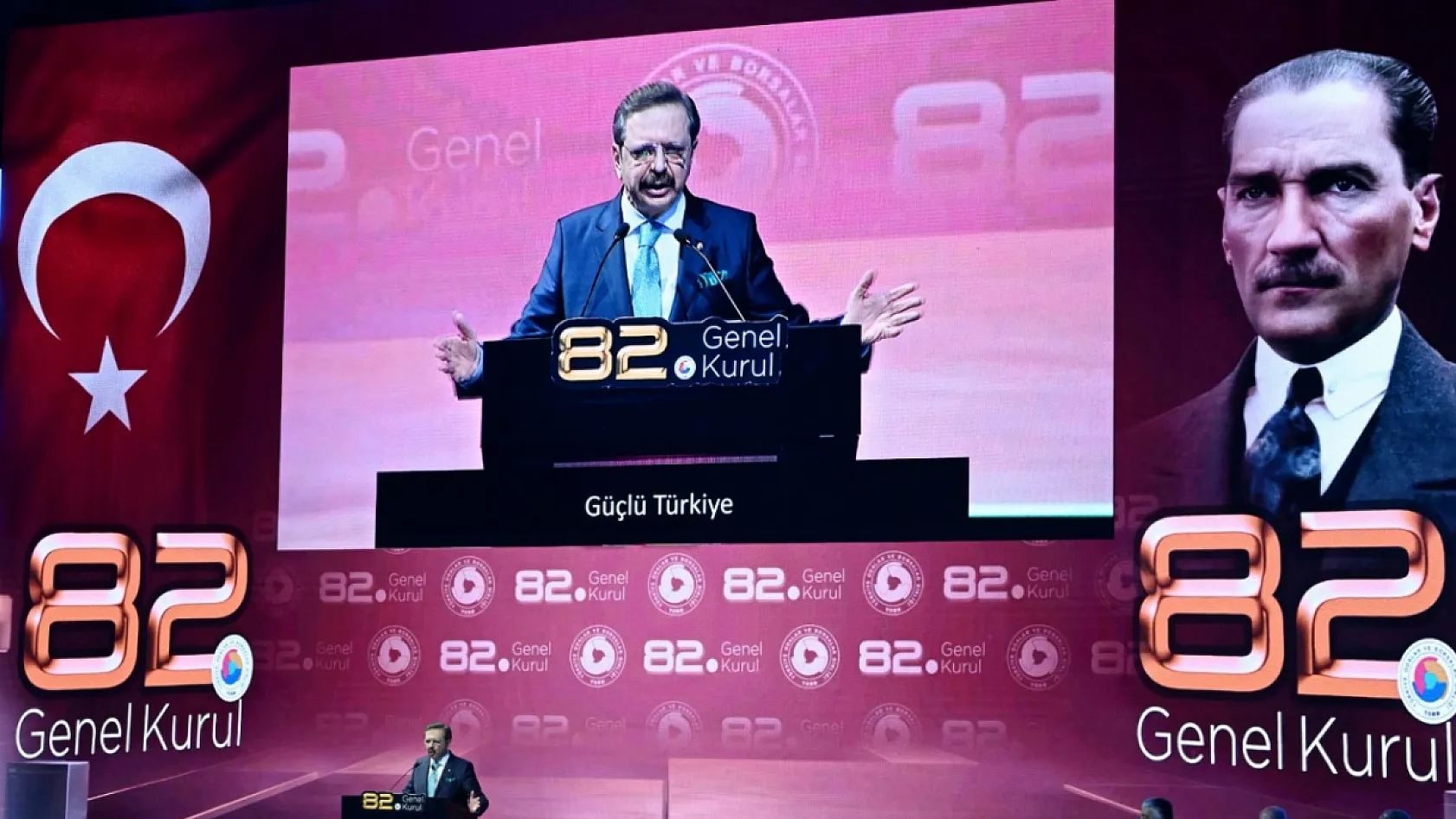 FTSO Heyeti, TOBB'un 82. Genel Kurulu'na Katıldı