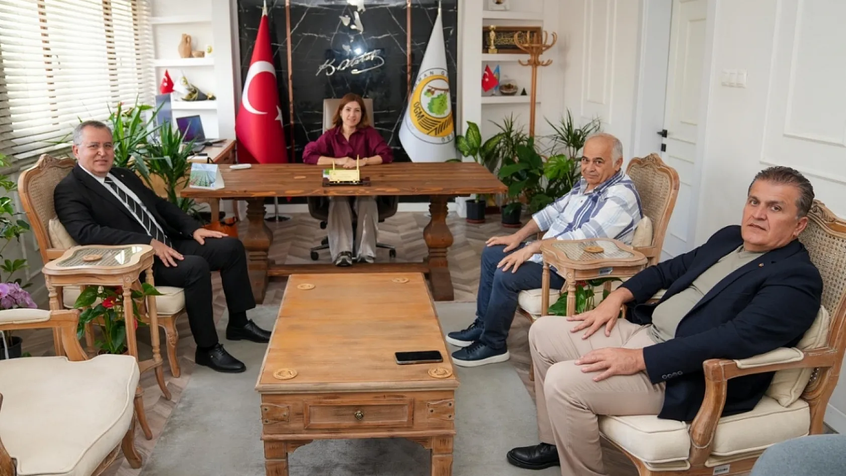 FTSO Yönetiminden SGK ve Orman İşletme Müdürlüğü'ne Ziyaret
