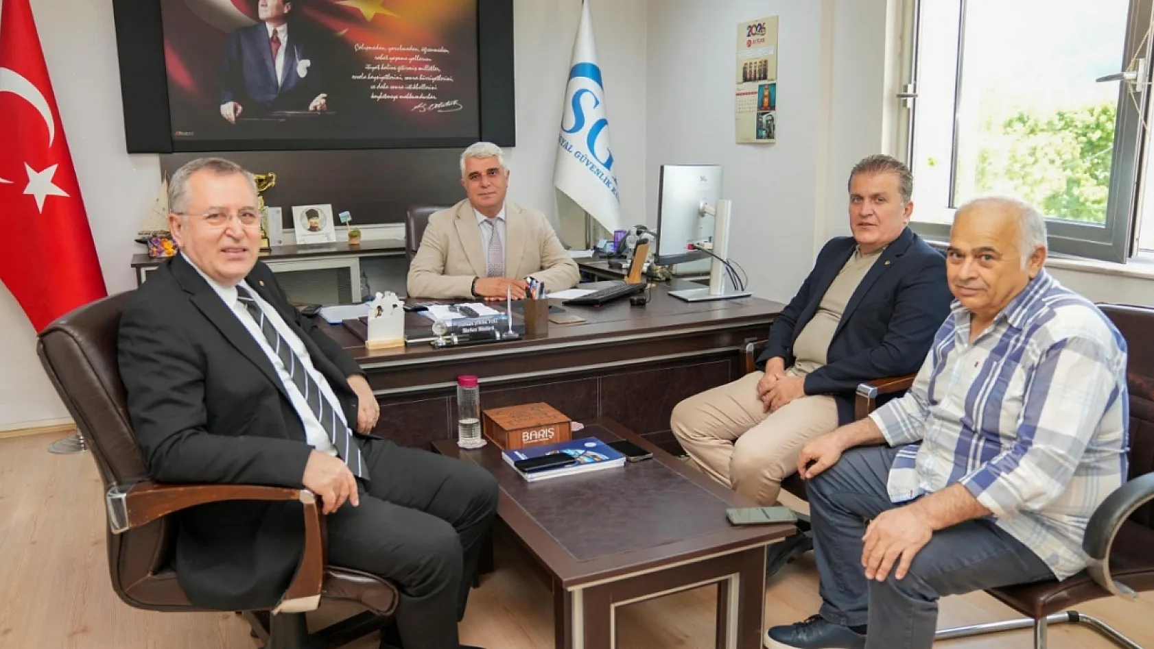 FTSO Yönetiminden SGK ve Orman İşletme Müdürlüğü'ne Ziyaret