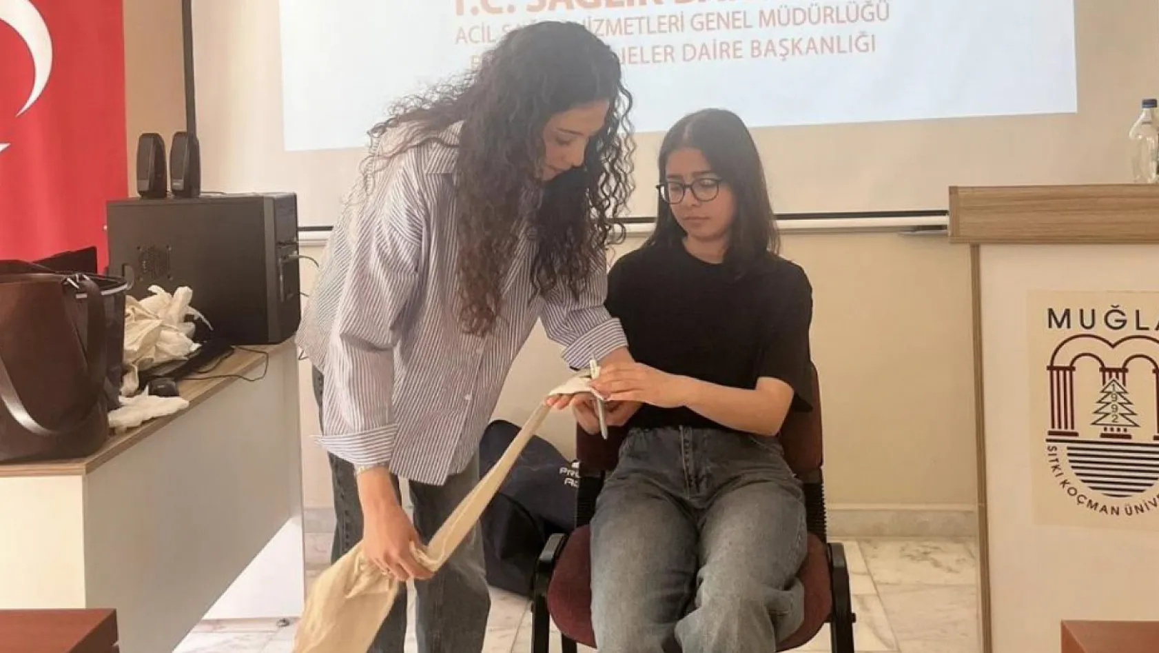 Geleceğin ilk müdahale ekipleri Kavaklıdere'de yetişiyor