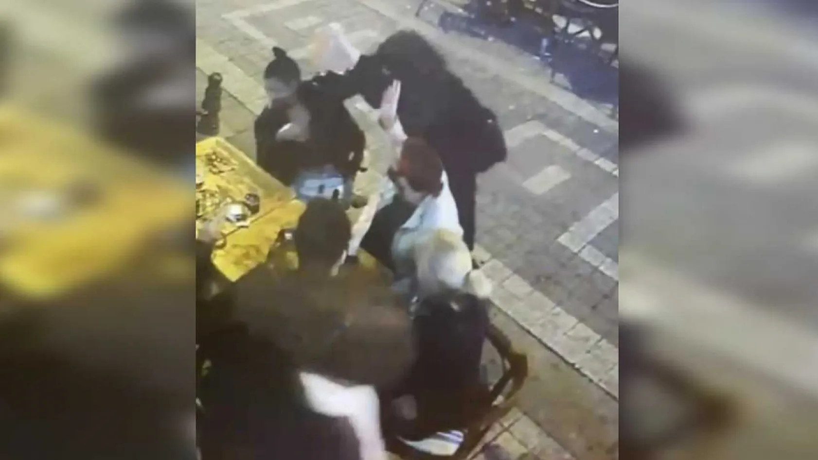 Dehşet anlarının görüntüsü ortaya çıktı... Genç kadının yüzünü böyle yaktı