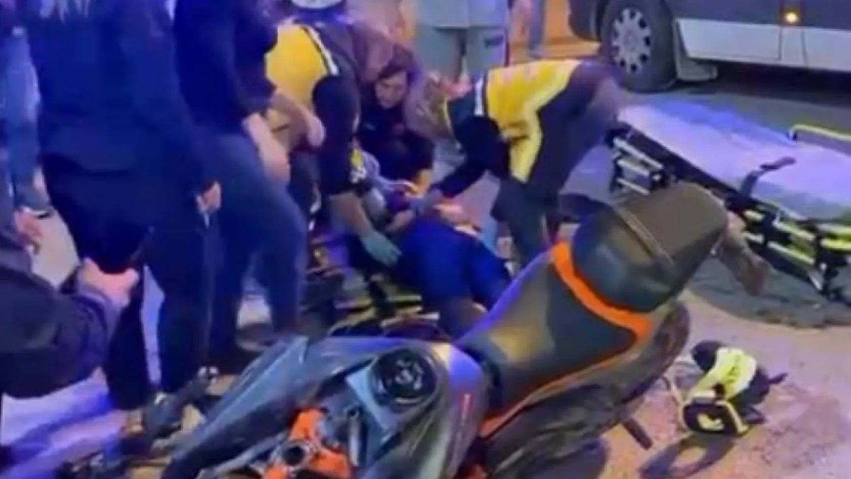 Motosikletli genç trafik kazasında hayatını kaybetti