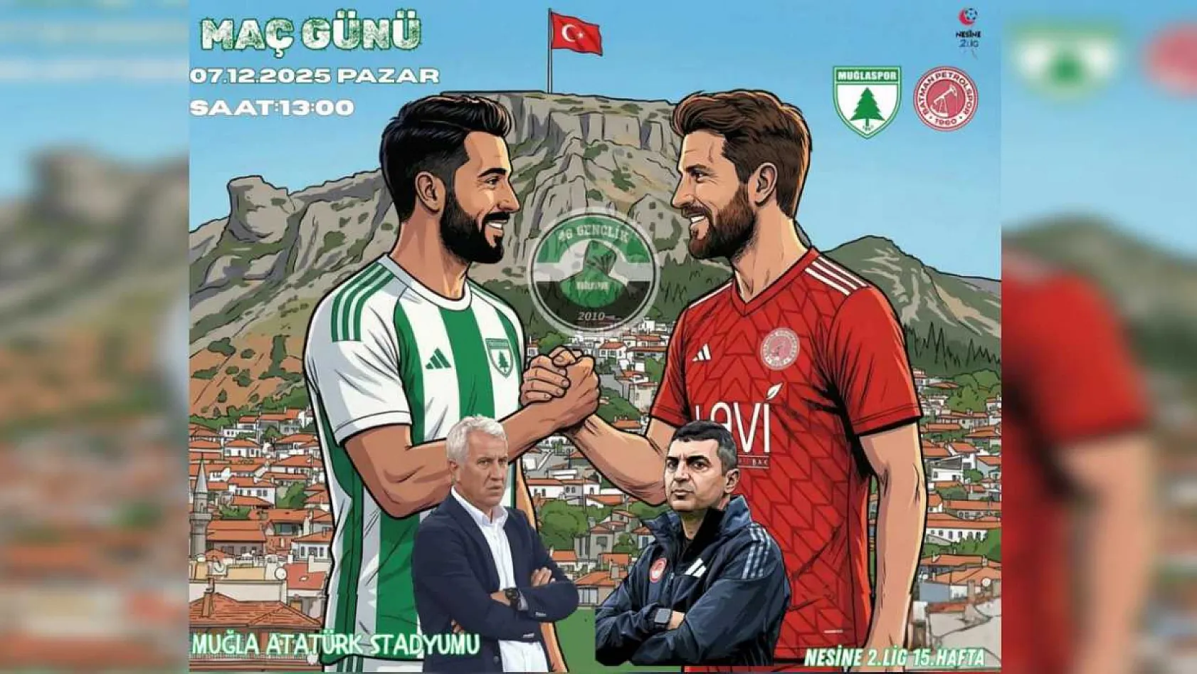 Muğlaspor kritik Batmanspor maçına taraftarını çağırdı