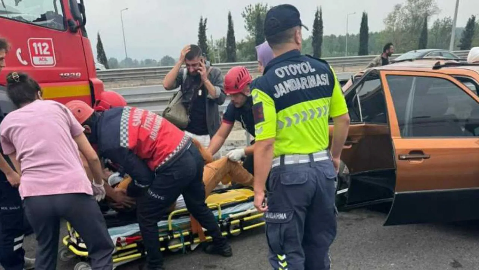 Otoyolda aracın hurdaya döndüğü kazada acı haber: Karı koca hastanede vefat etti