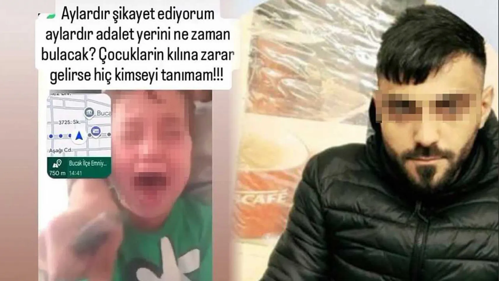 Çocuklarının boğazına bıçak dayayan o babaya tahliye