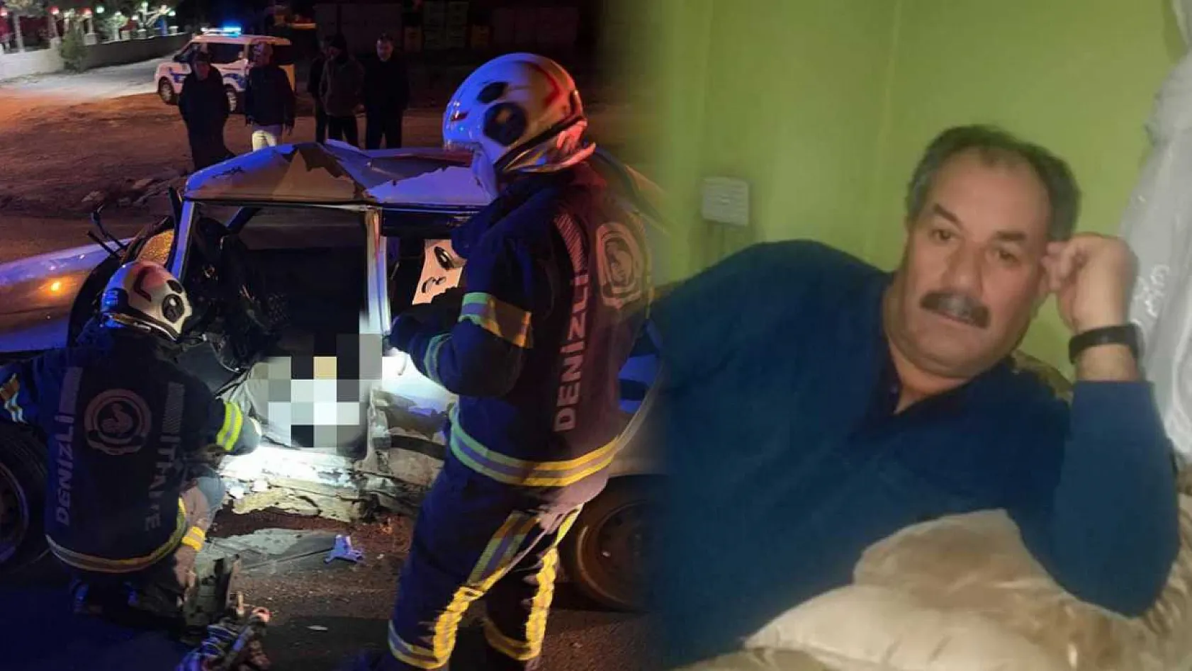 Denizli-Muğla Karayolu'nda Feci Trafik Kazası: Sürücü Hayatını Kaybetti