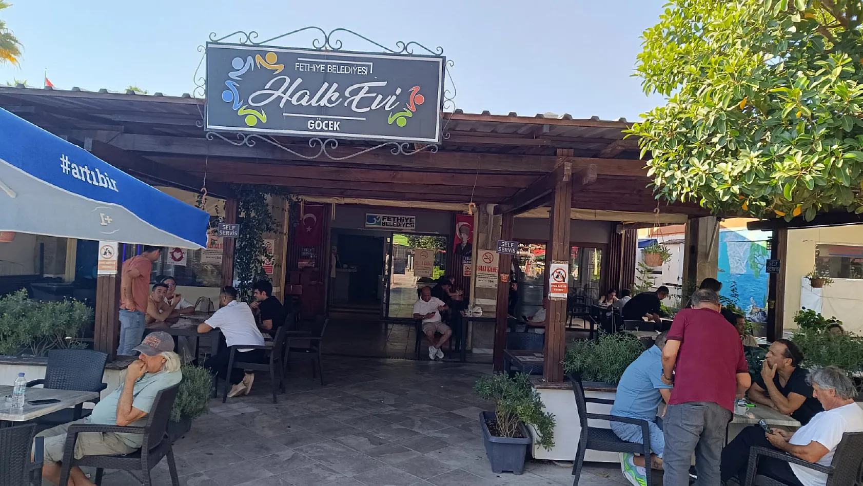 Göcek Halkevi Yerli ve Yabancı Misafirlere Ekonomik ve Kaliteli Hizmet Sunuyor