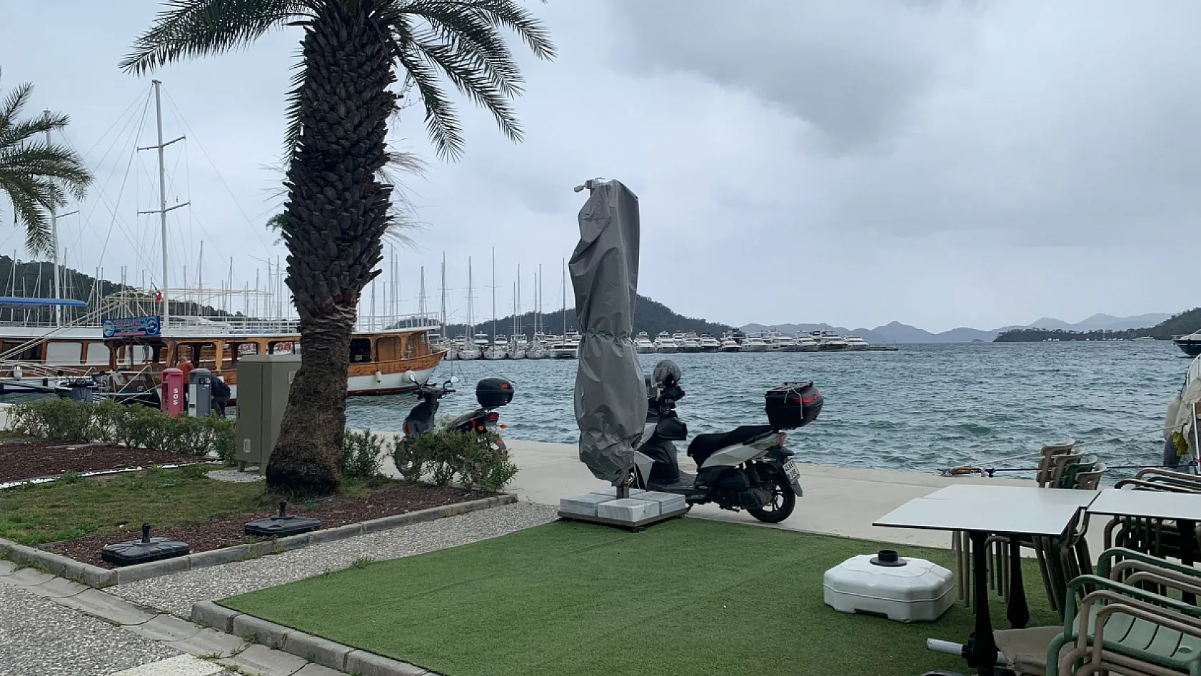 Göcek Ot Yemekleri Festivali'nde İlk Gün Etkinlikleri Hava Muhalefeti Nedeniyle İptal Edildi