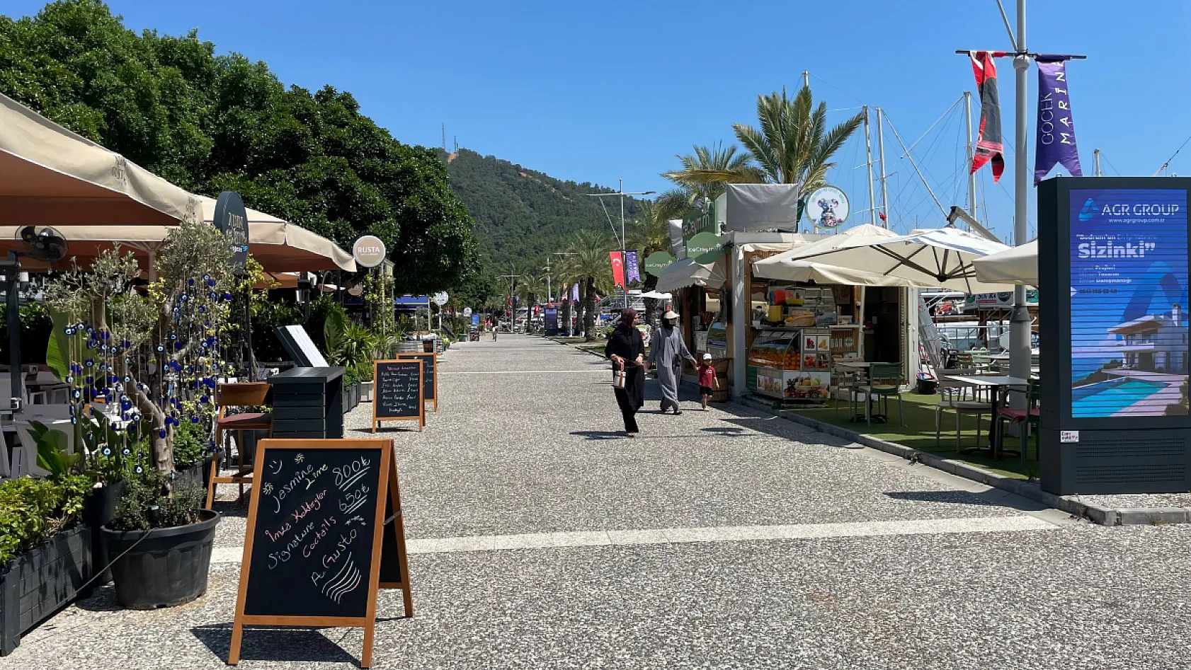 Göcek'te Turizm Hareketliliği Sürüyor: Bayram Yoğunluğu Sonrası Sezon Umut Veriyor