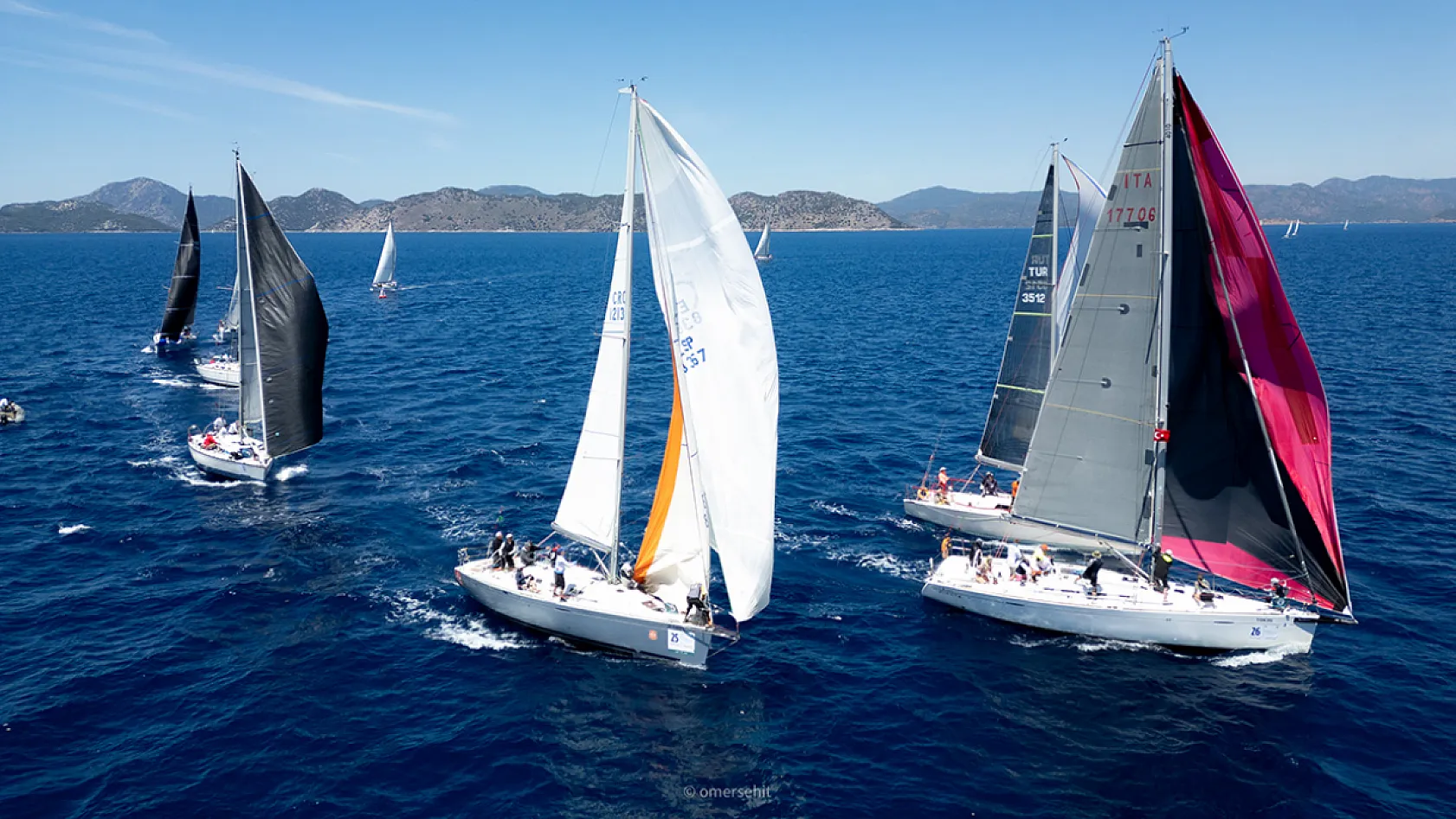 Göcek'te Yelken Yarışları Son Buldu