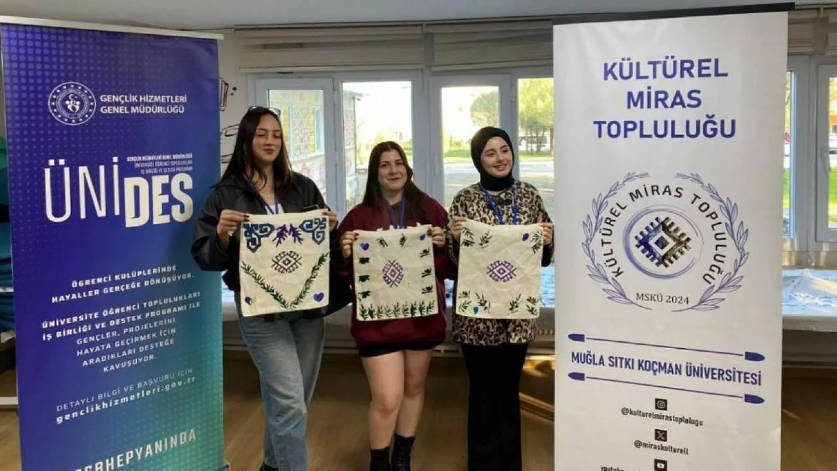 Menteşe Kötekli Gençlik Merkezi'nde 'Ünides' projesi