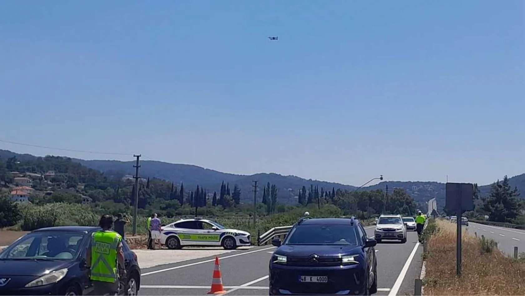 Muğla'da 11 ayda 2 milyon 658 bin araç denetlendi