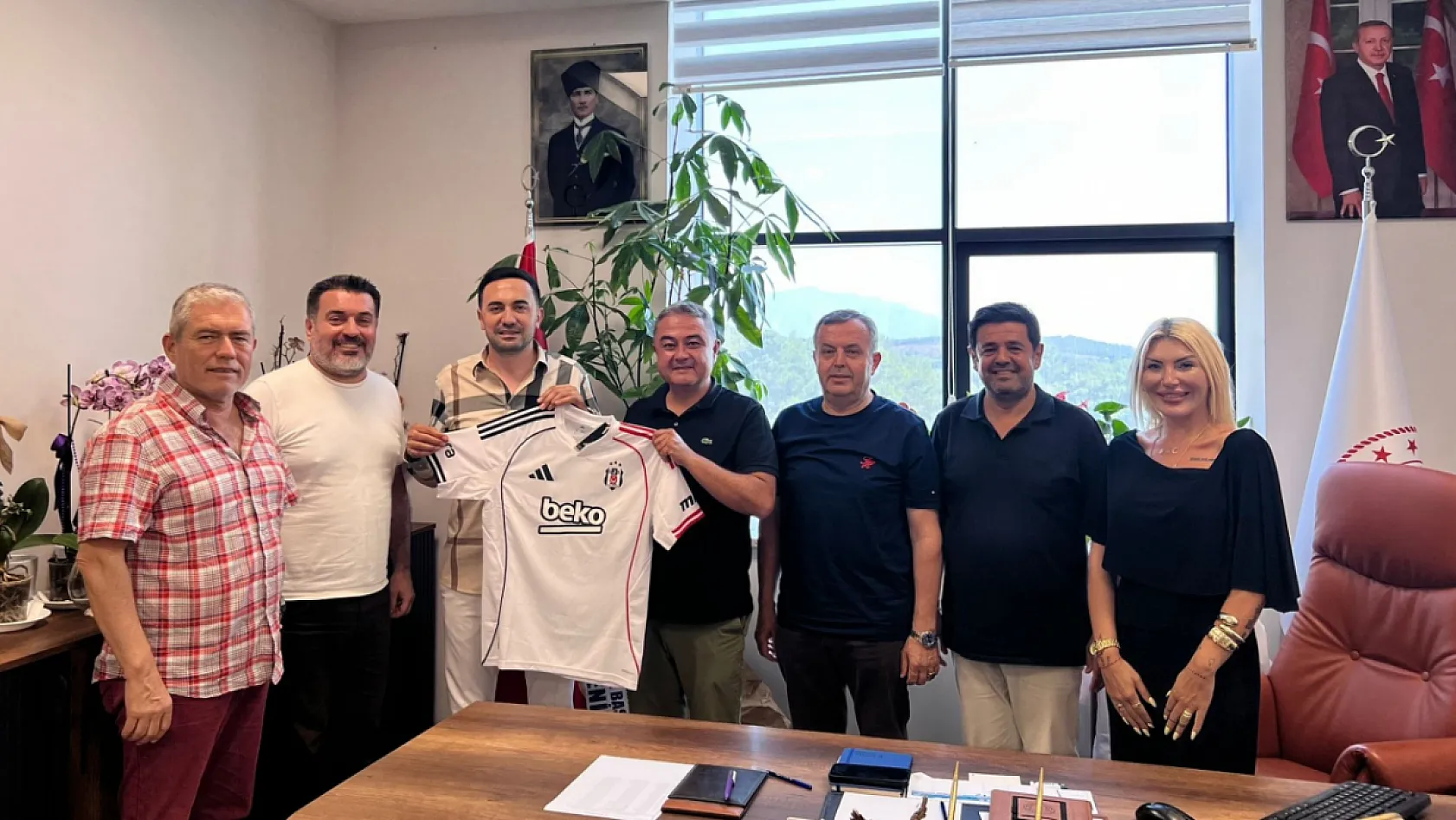 Fethiye Beşiktaş Taraftarlar Derneği'nden Seydikemer'de Hayırlı Olsun Ziyaretleri