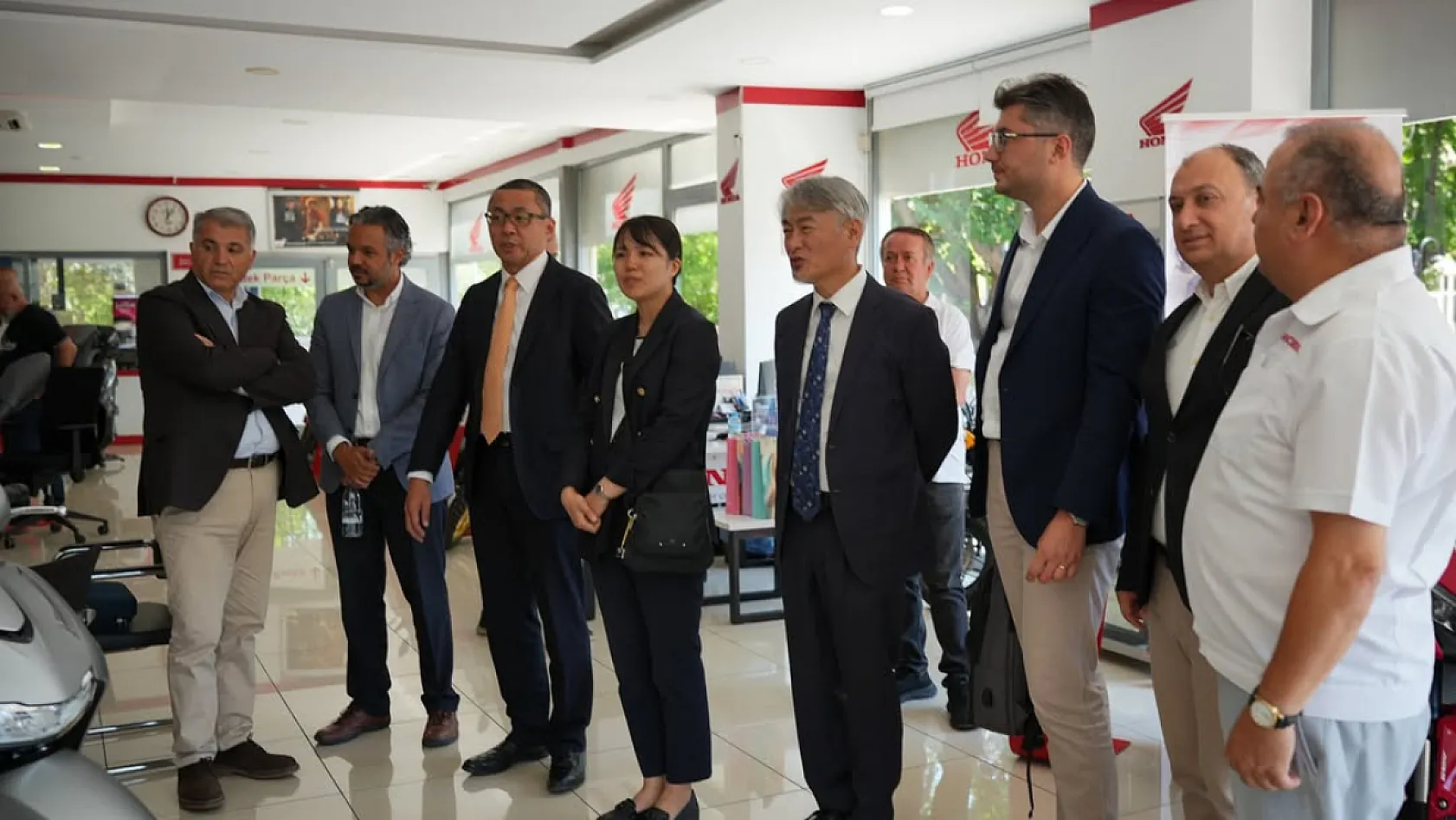 Honda Üst Yönetiminden Kıvrak Motor Fethiye'ye Ziyaret