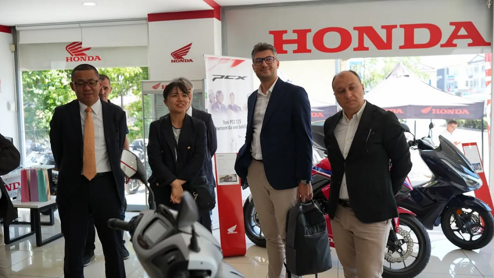 Honda Üst Yönetiminden Kıvrak Motor Fethiye'ye Ziyaret