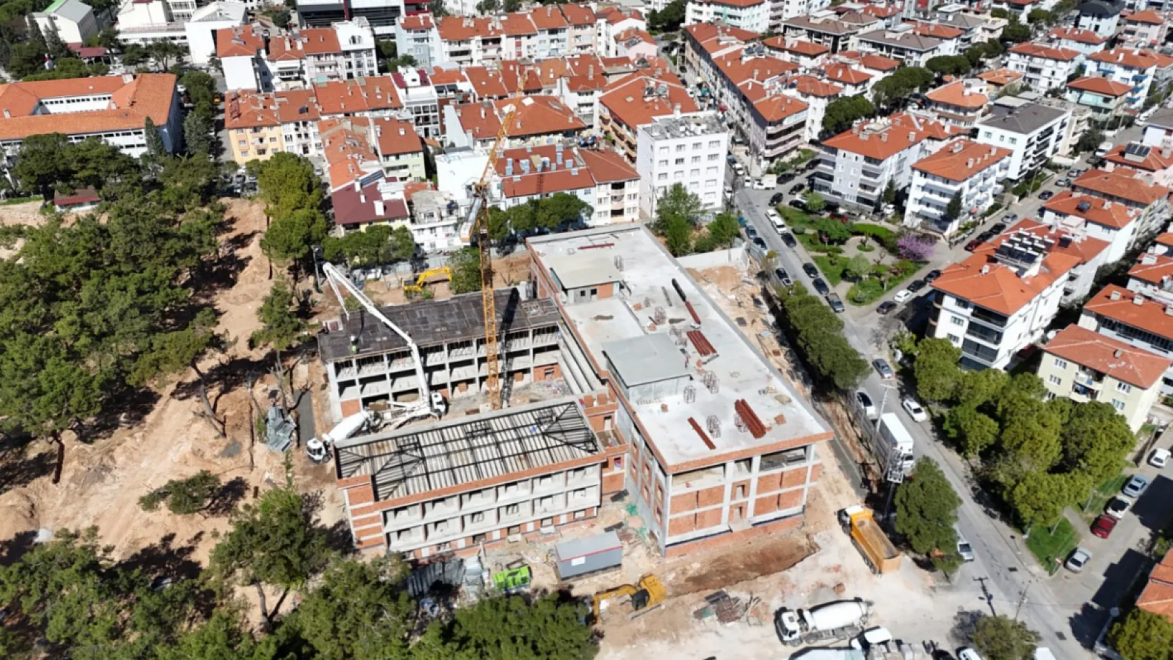 Muğla Büyükşehir Belediyesi Yeni Huzurevi İnşaatına Devam Ediyor