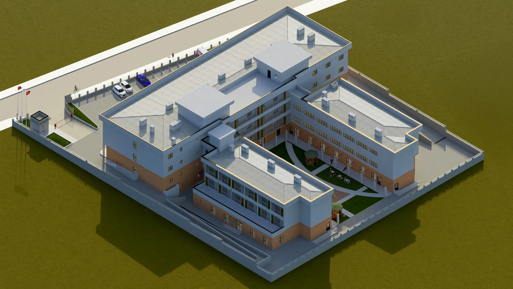 Muğla Büyükşehir Belediyesi Yeni Huzurevi İnşaatına Devam Ediyor