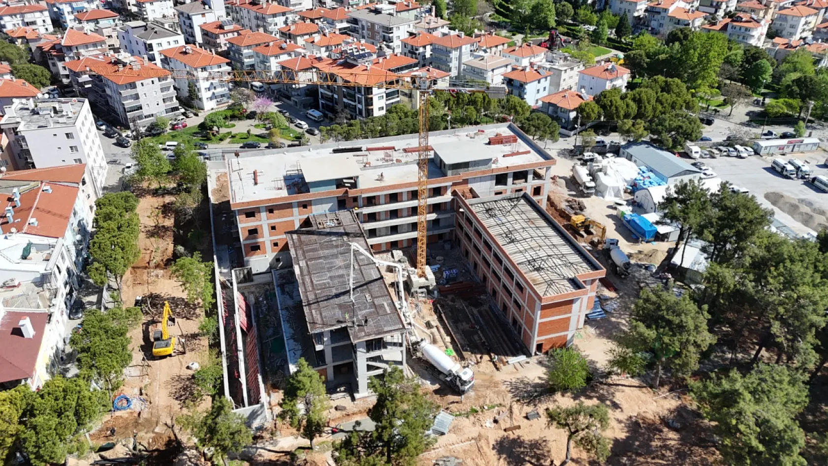 Muğla Büyükşehir Belediyesi Yeni Huzurevi İnşaatına Devam Ediyor