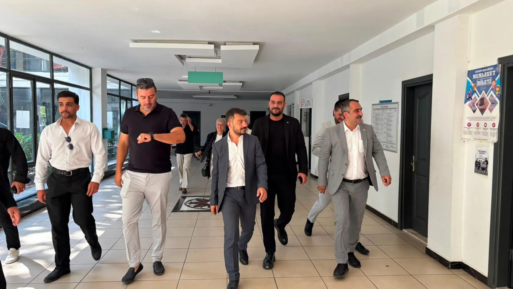İlk Ziyaret Kaymakam Akkaya'ya
